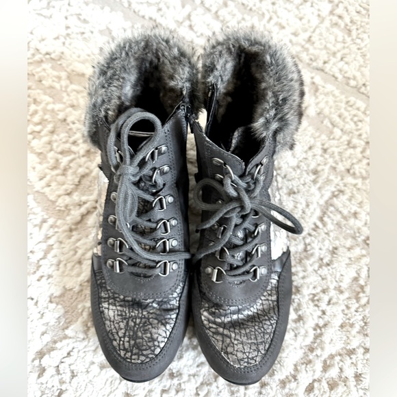 Ara Luftpolster women’s ankle boots Relax insole gray size 5.5 - Picture 3 of 9